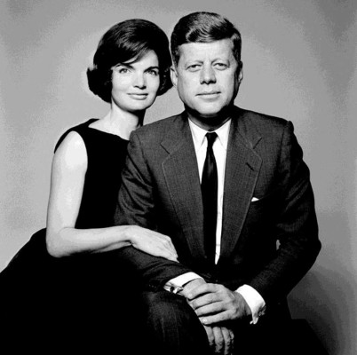 Jackie Kennedy y John F. Kennedy