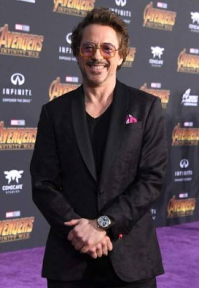 3. Robert Downey Jr. <br/>Ganancias - $ 81 millones de dólares<br/><br/>El Iron Man de 'Los Vengadores' logró embolsarse una cuantiosa suma gracias a su participación en la saga de Marvel.