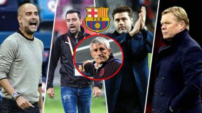 El FC Barcelona ya está sondeando el mercado de entrenadores para buscar un reemplazo a Quique Setién y que enderece el mal camino en el que se encuentra el equipo, tras la humillante goleada (2-8) que recibió por parte del Bayern Múnich en la Champions League y en una temporada que acabó con cero títulos.