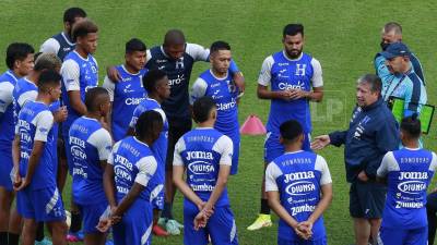 La escuadra catracha realizó su primer entrenamiento del 2022 en el estadio Olímpico de San Pedro Sula.