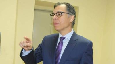 José Ernesto Mejía es el secretario de la Federación de Fútbol de Honduras.