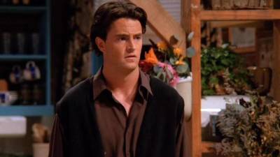 El actor Matthew Perry en una escena de “Friends”.