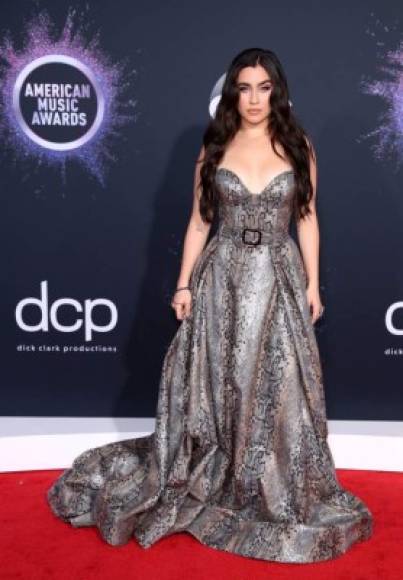 La cantante y compositora estadounidense Lauren Jauregui en los American Music Awards. AFP