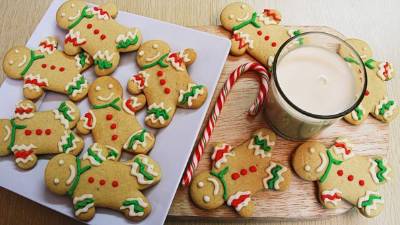 Estas galletas son perfectas para degustar con un vaso de leche.