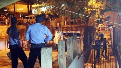 Los cadáveres quedaron separados por los pasajes del sector 3.