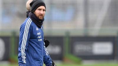 Lionel Messi es el máximo goleador de la Selección de Argentina con 61 anotaciones. FOTO EFE.