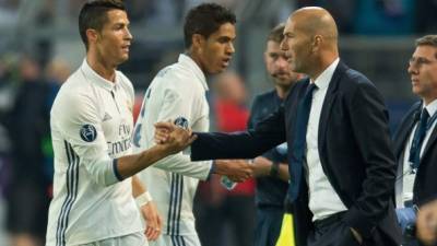Zidane ha defendido a Cristiano Ronaldo.