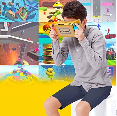 Labo VR, el juguete de cartón de Nintendo con realidad virtual