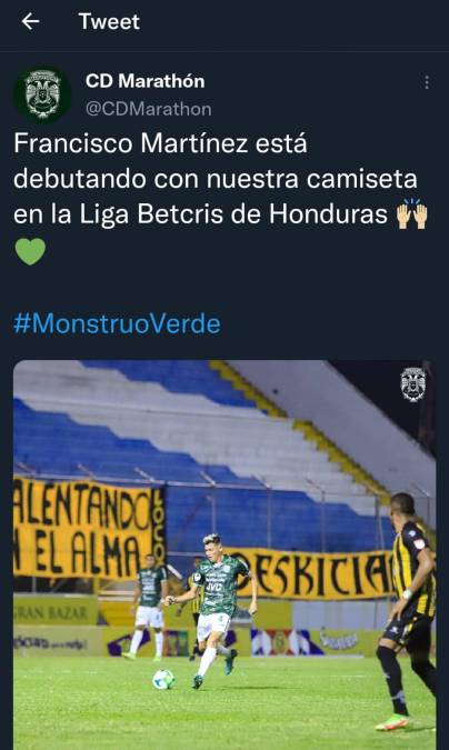Unos lo elogian y un presidente de club lo cuestiona: La reacción en redes sobre el debut de Francisco Martínez