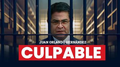 Juan Orlando Hernández fue declarado por los tres cargos que le acusó la Fiscalía de Estados Unidos.