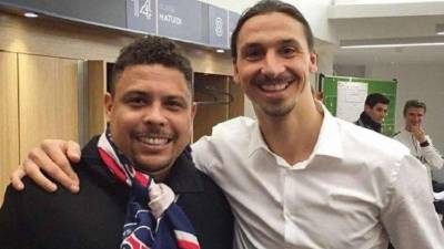 El ídolo del sueco Zlatan Ibrahimovic ha sido el exgoleador Ronaldo Nazario.