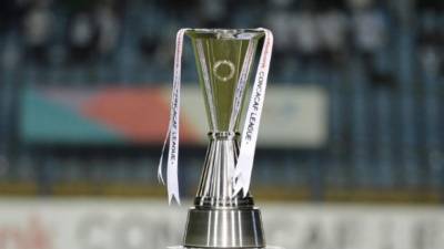 El hermoso trofeo que se llevará el campeón de la Copa Centroamericana 2024.