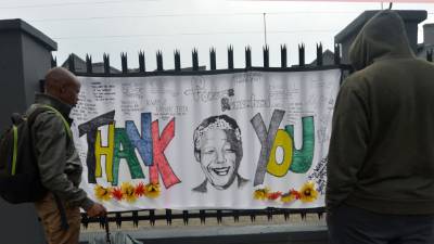 Miles de personas le darán el último adiós a Nelson Mandela.