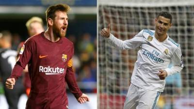 Messi tiene 10 goles más que Cristiano Ronaldo tras 14 jornadas . FOTO MARCA.