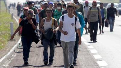 'No se permitirá a las caravanas entrar en Estados Unidos': dijo Mike Pompeo, secretario de Estado de Estados Unidos.