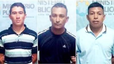 Acusados. Juan Vásquez, Tomás Corea, Fredy Hernández y Jairo Benítez serán enjuiciados.