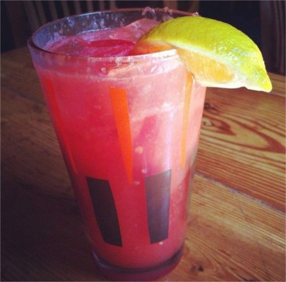 Refrescante limonada de sandía