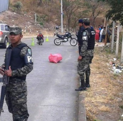 Encuentran cadaver dentro de costal en Tegucigalpa