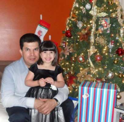 Hoy serán sepultados hondureño y su niña