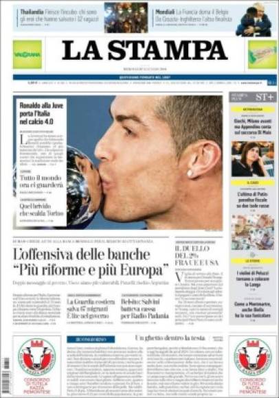 La Stampa de Italia.