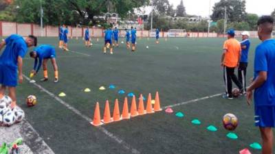 La UPN es el cuarto club de la Liga Nacional en volver a las prácticas. Foto Archivo Facebook Lobos UPNFM