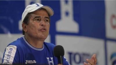 Pinto asegura que Honduras va por la conquista de la Copa Oro.