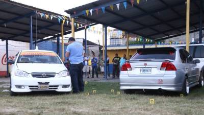 Los dos taxistas fueron asesinados mientras estaban estacionados en un car wash del barrio Guadalupe.