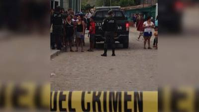 Joven asesinado en la colonia Gracias a Dios de Tegucigalpa, capital de Honduras.