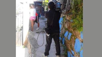 Casa de habitación donde asesinaron a joven de 15 años.