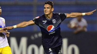 Roberto Moreira se ha convertido en una figura del Motagua en la zona de ataque.