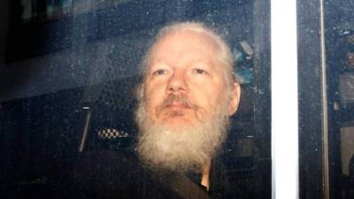Julian Assange fue arrestado en Londres (Imagen de archivo de AFP).