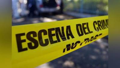 Escena del crimen. Foto referencial.