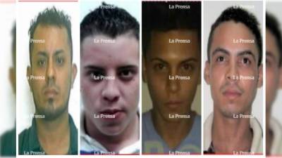 Los cuatro hombres tenían antecedentes delictivos, de acuerdo a las investigaciones.