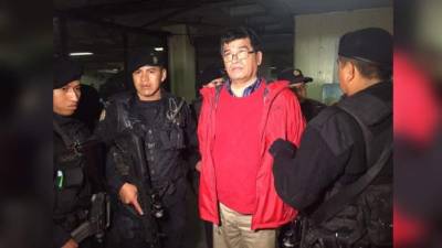 Arnoldo Medrano,alcalde del municipio de Chinaulta. FOTO: PNC de Guatemala.