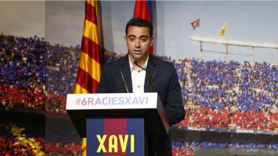 Xavi es el jugador que más veces ha vestido la camiseta azulgrana.
