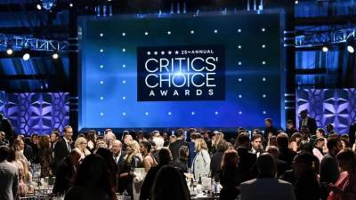 Imagen de archivo de una gala de los Critics Choice Awards.