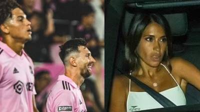 Messi y el Inter Miami con el hondureño David Ruiz, decidieron tener una noche a puro festejo para celebrar la Leagues Cup. Antonela no salió nada contenta.