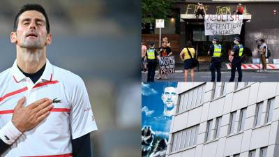 El tenista serbio Novak Djokovic está retenido en Australia y lo tienen aislado en un hotel llamado de “terror”. El atleta no está vacunado contra la covid-19 y por esa razón le han impedido disputar el primer Grand Slam del 2022.