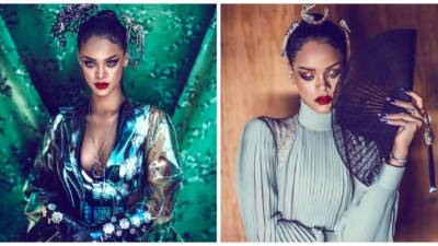 La cantante Rihanna.