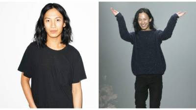 El éxitoso diseñador Alexander Wang.