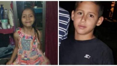 Imagen de los dos menores fallecidos.