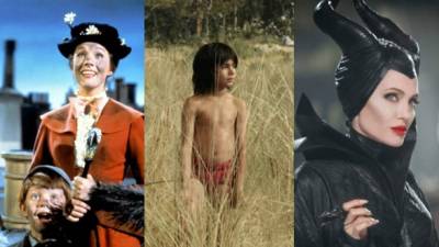 Las cintas 'Mary Poppins', 'El libro de la selva' y 'Maléfica' han sido grandes éxitos de Disney. Fotos: Getty y Disney.