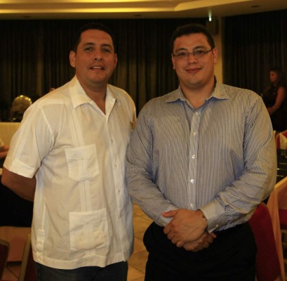 Augusto Escoto y Juan Francisco Euceda.