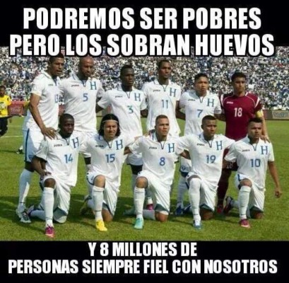 Los infaltables memes del Honduras contra Brasil