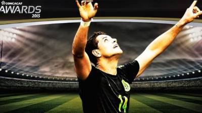 El mexicano Javier 'Chicharito' Hernández fue elegido como el Mejor Jugador de 2015.