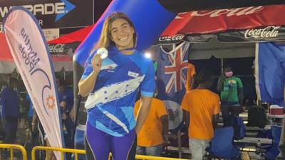 Michell Ramírez se colgó la tercera medalla de oro en Barbados.