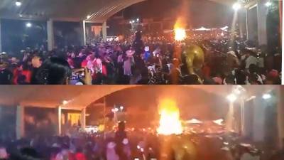 Video: Explota pólvora en evento dedicado a la muerte; trece personas resultaron heridas