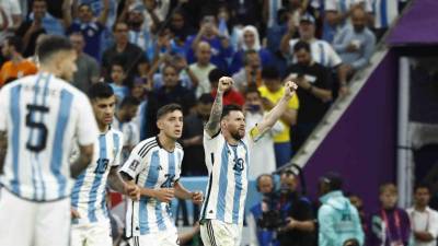 Lionel Messi y Argentina se enfrentarán en semifinales a Croacia.