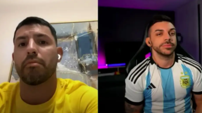 Un tenso ambiente se vivió en plena transmisión de Twitch en un cruce de palabras entre el Kun Agüero y DJ Marioo.