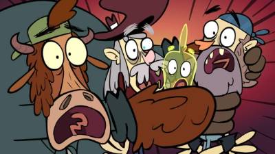 Fotograma del especial 'Terror en Doomsville'.